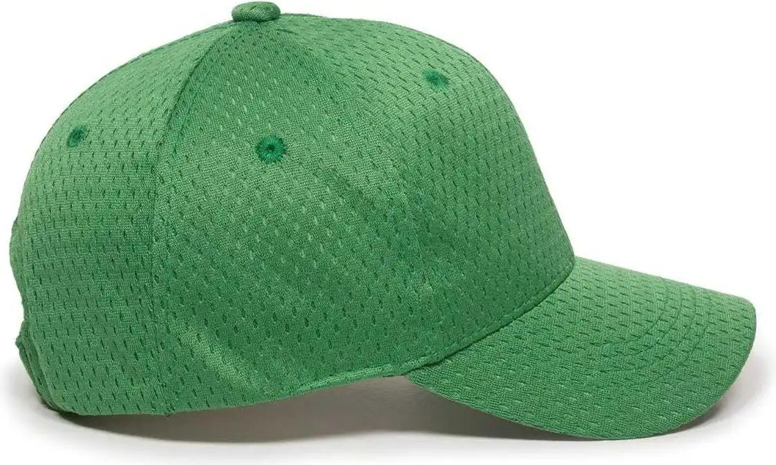 Oc Sports Jm-123 Jersey Mesh Custom Baseball Caps - Kelly