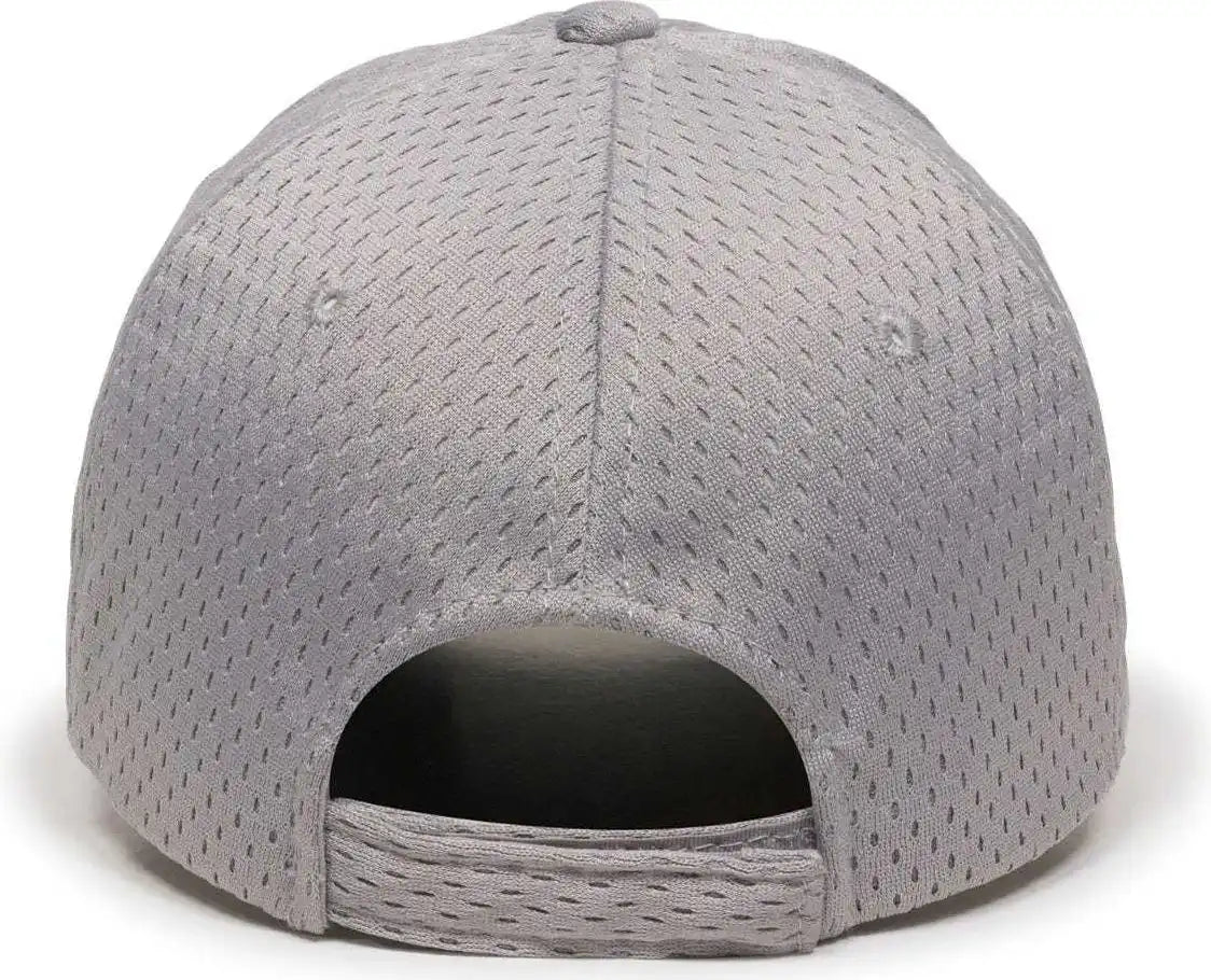 Oc Sports Jm-123 Jersey Mesh Custom Baseball Caps - Light Gray - 6 3/8’’ - 7’’