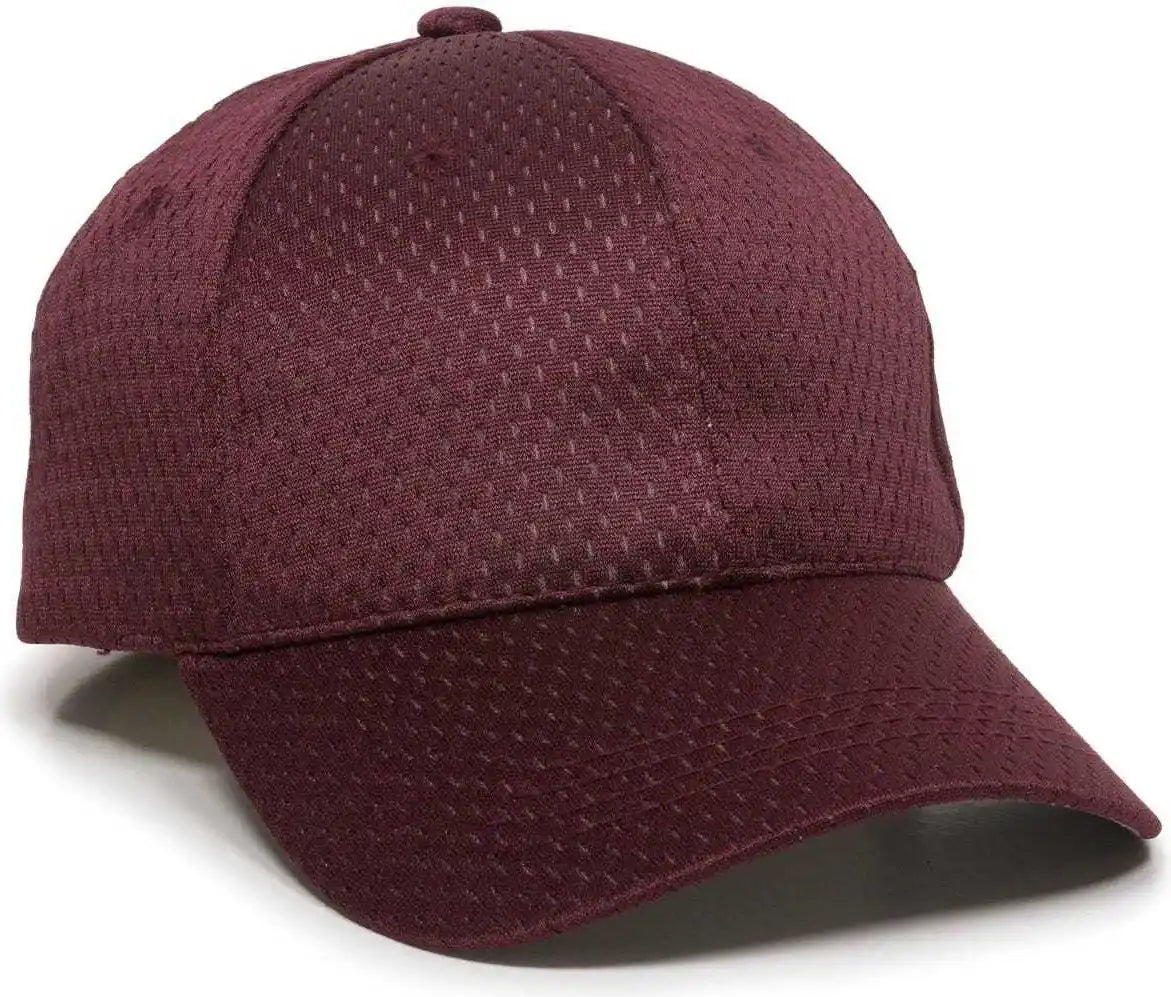 Oc Sports Jm-123 Jersey Mesh Custom Baseball Caps - Maroon - 6 3/8’’ - 7’’