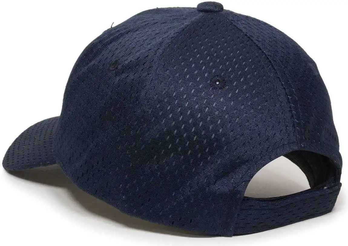 Oc Sports Jm-123 Jersey Mesh Custom Baseball Caps - Navy