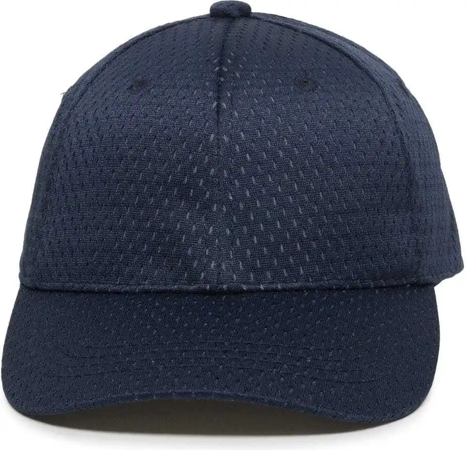 Oc Sports Jm-123 Jersey Mesh Custom Baseball Caps - Navy