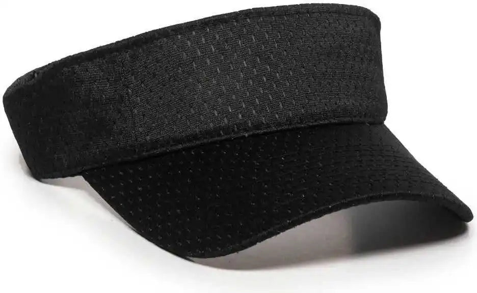 Oc Sports Jmv-100 Adjustable Mesh Visors - Black - 6 3/8’’ - 7’’