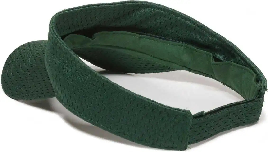 Oc Sports Jmv-100 Adjustable Mesh Visors - Dark Green - Adult