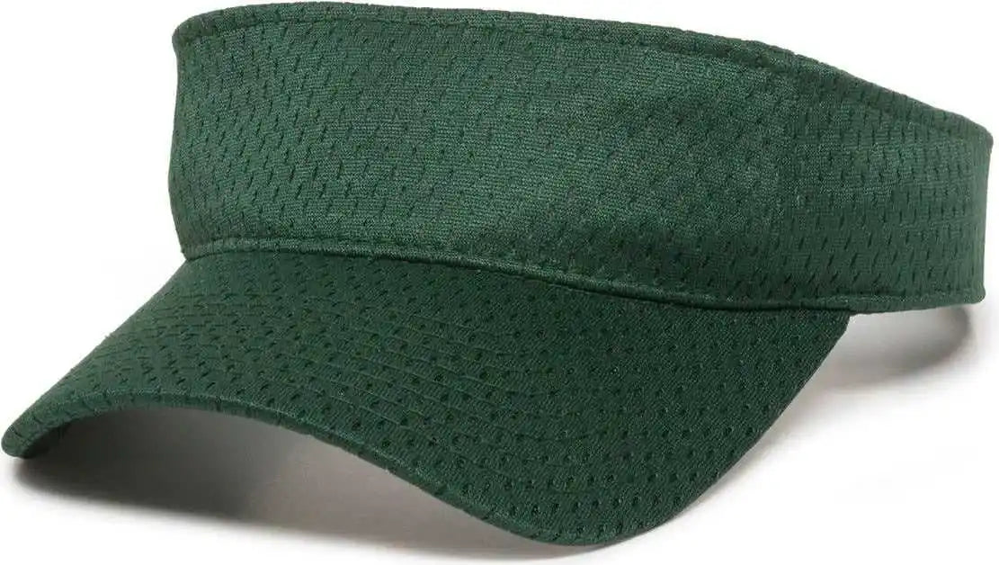 Oc Sports Jmv-100 Adjustable Mesh Visors - Dark Green - Adult