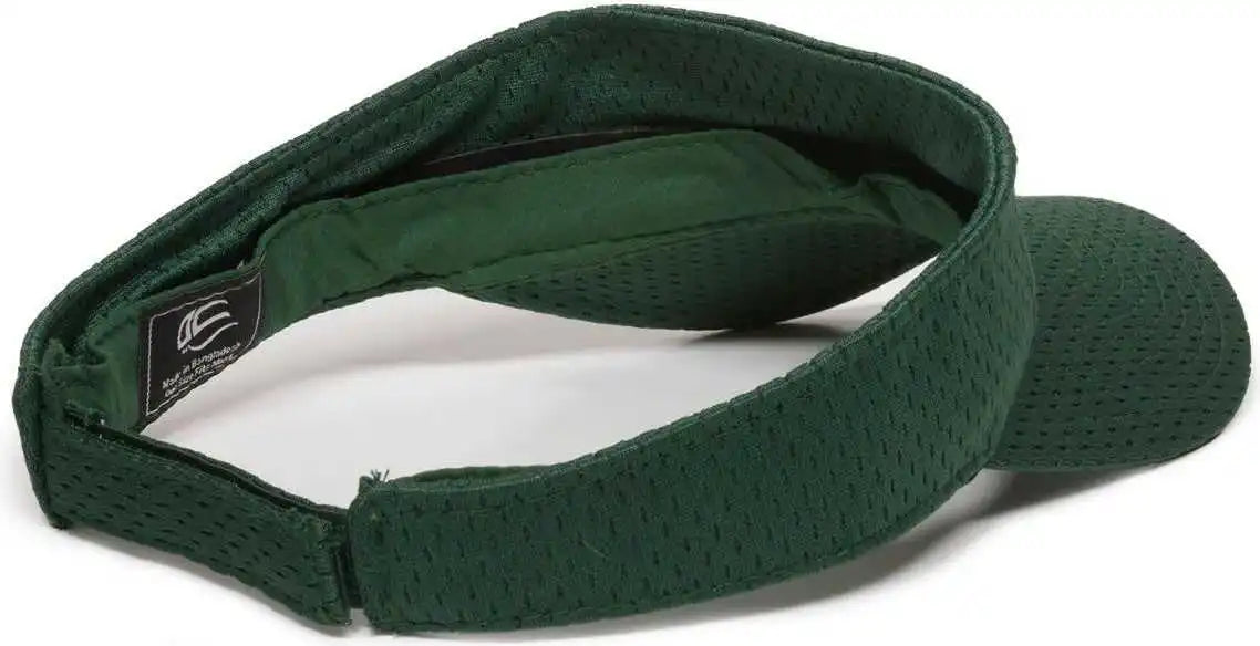 Oc Sports Jmv-100 Adjustable Mesh Visors - Dark Green - Adult