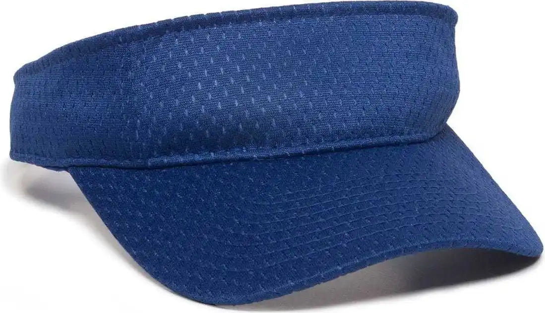Oc Sports Jmv-100 Adjustable Mesh Visors - Royal - 6 3/8’’ - 7’’