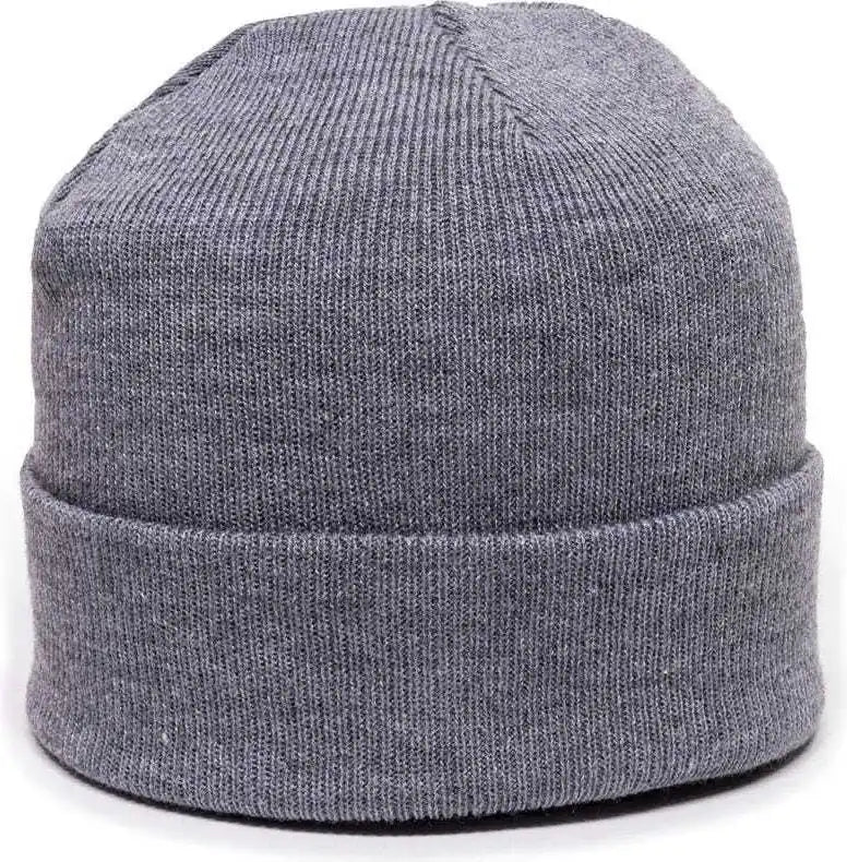Oc Sports Kn-400 Superstretch Knit Watch Beanie with Cuff - Lt Gray - Light / one Size Fits Most