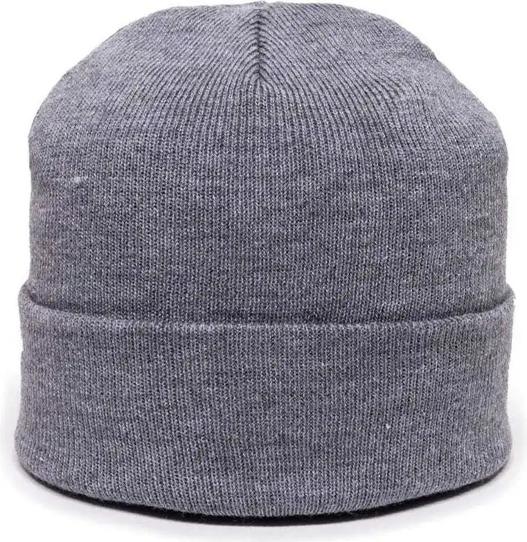 Oc Sports Kn-400 Superstretch Knit Watch Beanie with Cuff - Lt Gray - Light / one Size Fits Most
