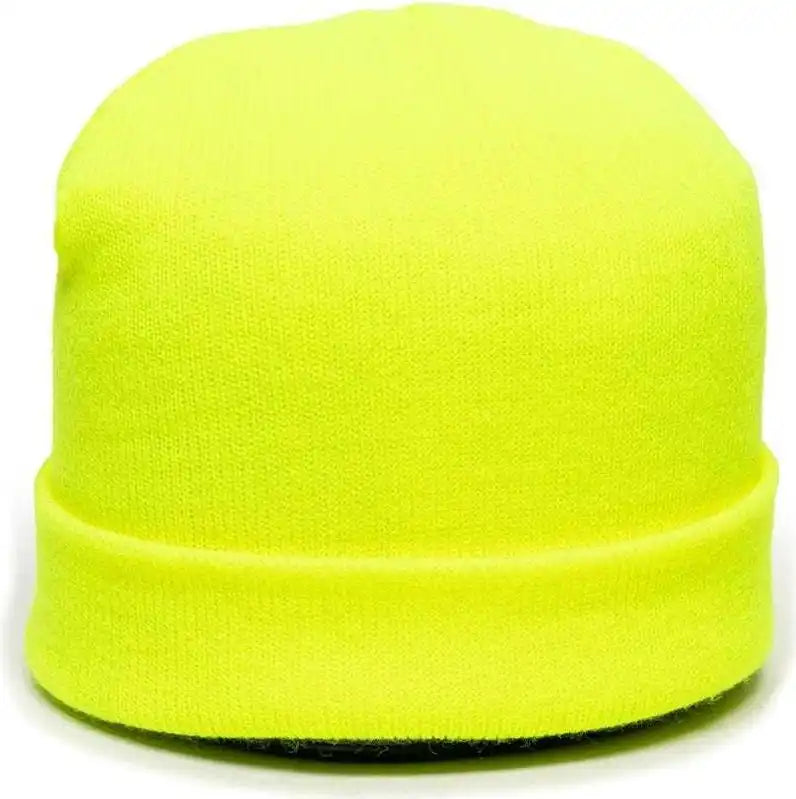 Oc Sports Kn-400 Superstretch Knit Watch Beanie with Cuff - n Yellow - one Size Fits Most