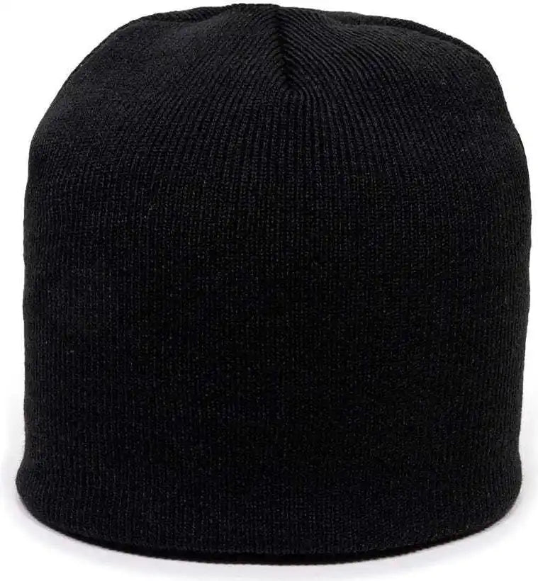 Oc Sports Kn-550 Made in Usa Acrylic Jersey Knit Beanie - Black - one Size Fits Most