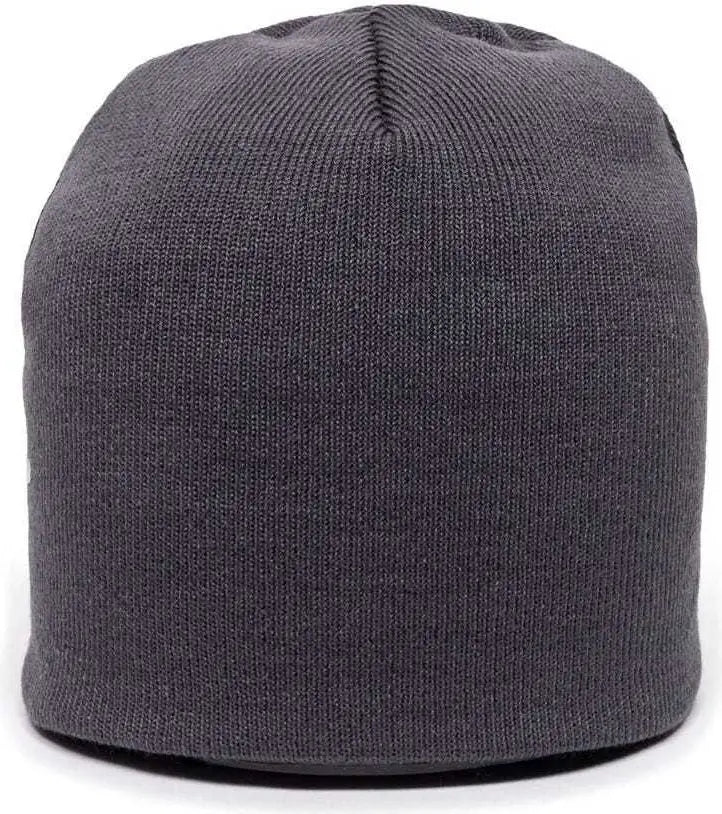 Oc Sports Kn-550 Made in Usa Acrylic Jersey Knit Beanie - Charcoal - Dark Gray / one Size Fits Most