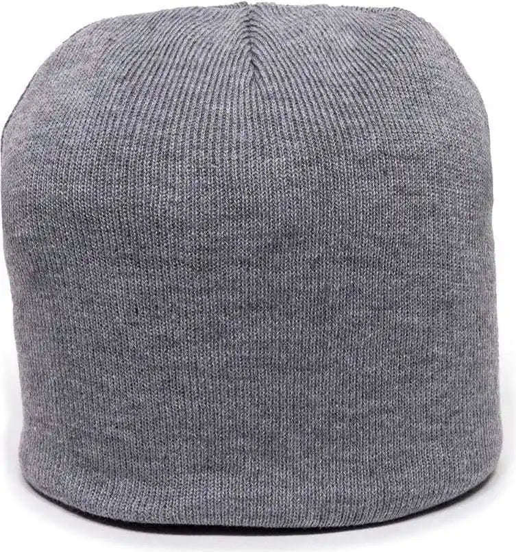 Oc Sports Kn-550 Made in Usa Acrylic Jersey Knit Beanie - Light Gray - one Size Fits Most