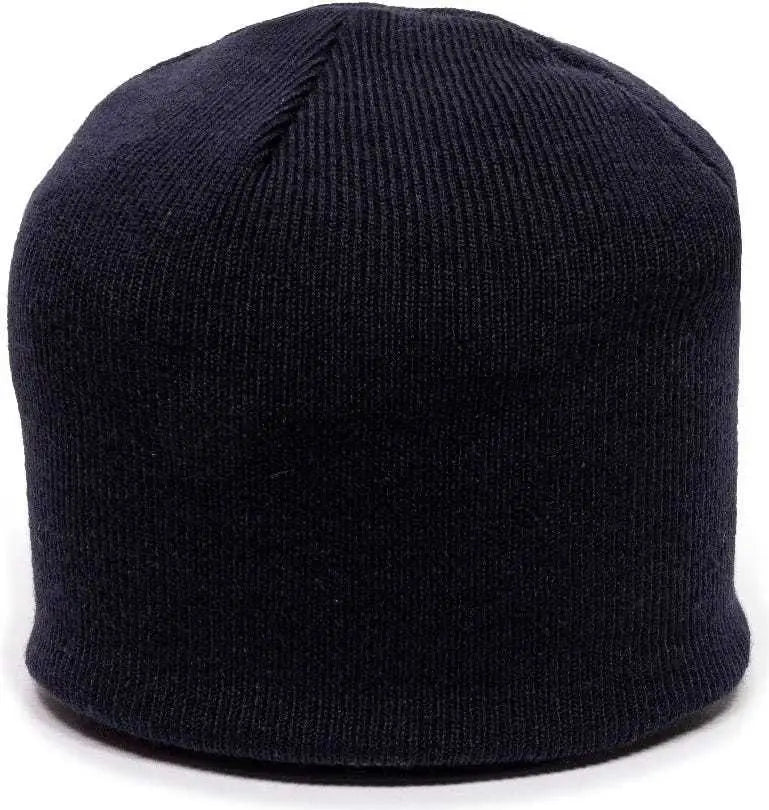 Oc Sports Kn-550 Made in Usa Acrylic Jersey Knit Beanie - Navy