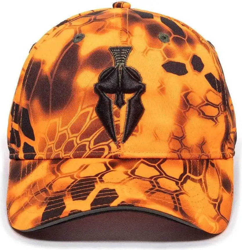 Oc Sports Kry-010 Adjustable Cap - Kryptek Inferno - 6 7/8’’ - 7 1/2’’