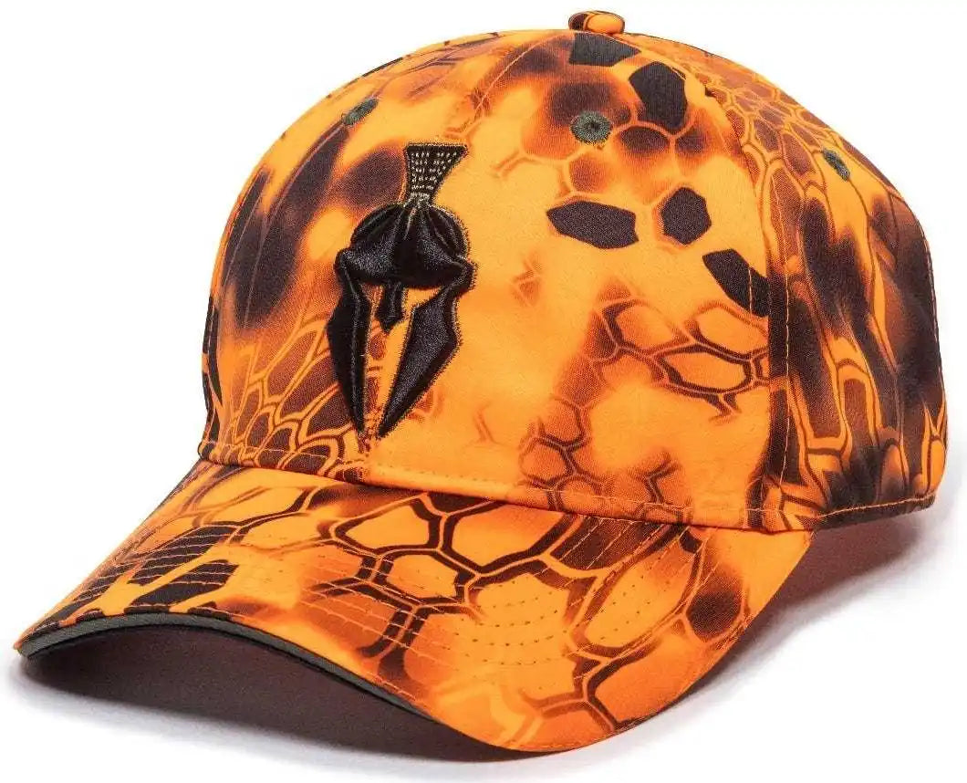 Oc Sports Kry-010 Adjustable Cap - Kryptek Inferno - 6 7/8’’ - 7 1/2’’