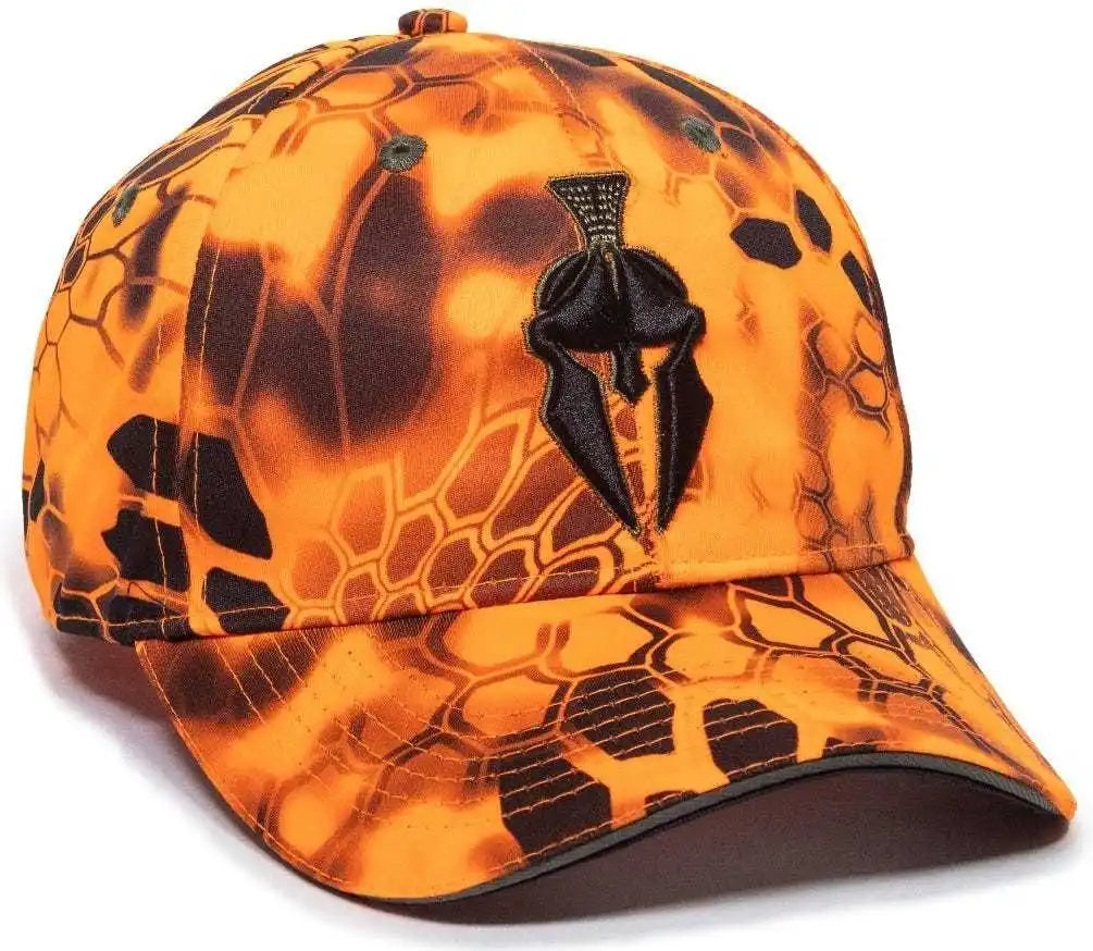 Oc Sports Kry-010 Adjustable Cap - Kryptek Inferno - 6 7/8’’ - 7 1/2’’