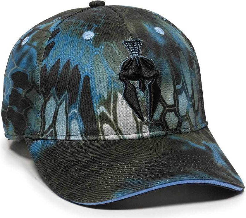 Oc Sports Kry-010 Adjustable Cap - Kryptek Neptune - 6 7/8’’ - 7 1/2’’