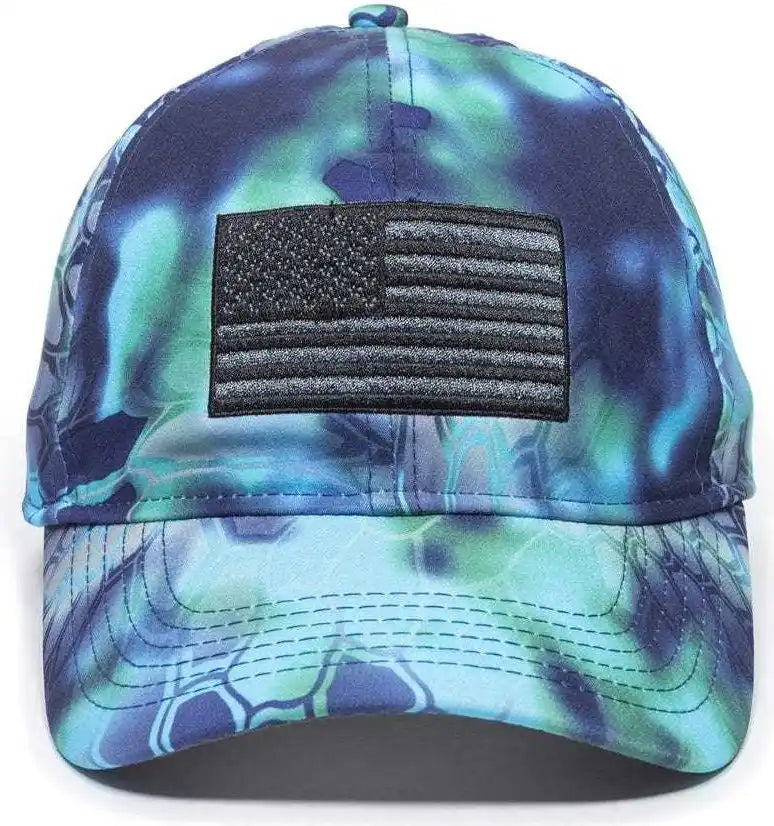 Oc Sports Kry-011 Adjustable Cap - Kryptek Pontus - 6 7/8’’ - 7 1/2’’