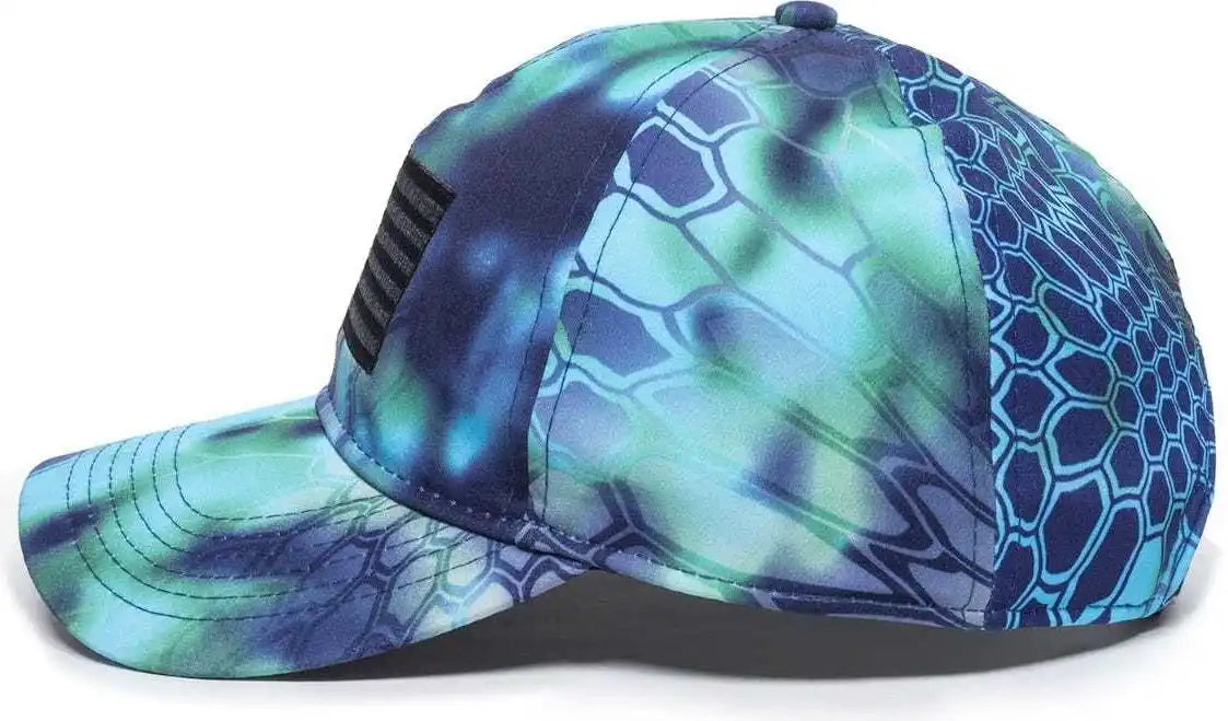 Oc Sports Kry-011 Adjustable Cap - Kryptek Pontus - 6 7/8’’ - 7 1/2’’