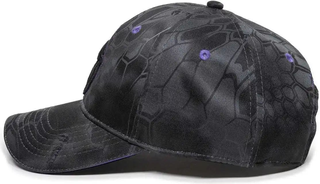 Oc Sports Kry 014 Adjustable Cap Kryptek Typhon Purple / 6 7/8’’ 7 1/2’’