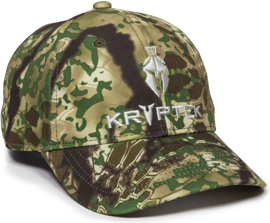 Oc Sports Kry-029 Low Crown Solid Back Cap - Kryptek Obskura Trans - 6 7/8’’ - 7 1/2’’