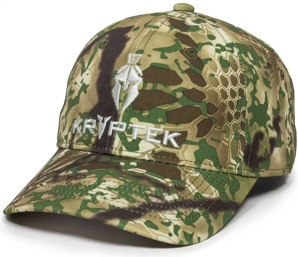 Oc Sports Kry-029 Low Crown Solid Back Cap - Kryptek Obskura Trans - 6 7/8’’ - 7 1/2’’