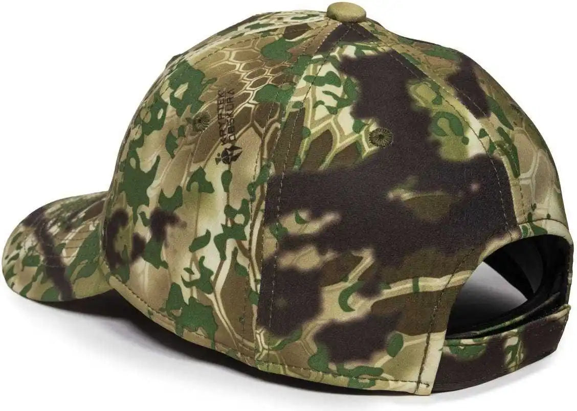 Oc Sports Kry-029 Low Crown Solid Back Cap - Kryptek Obskura Trans - 6 7/8’’ - 7 1/2’’