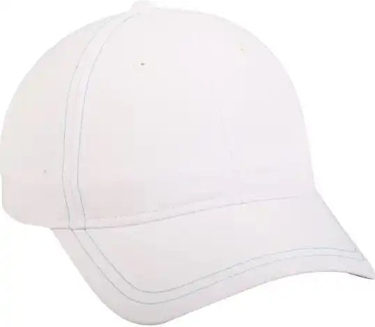 Oc Sports Lcs-550 Moisture Wicking Ladies Fit Cap - White Teal - 6 7/8’’ - 7 1/2’’
