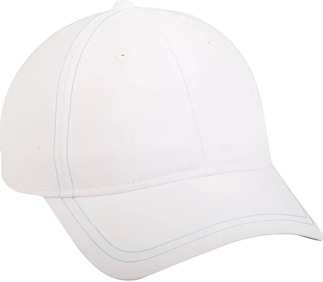 Oc Sports Lcs-550 Moisture Wicking Ladies Fit Cap - White Teal
