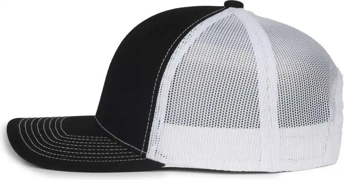Oc Sports Mb2020 Modern Trucker Cap - Black White - Osfm