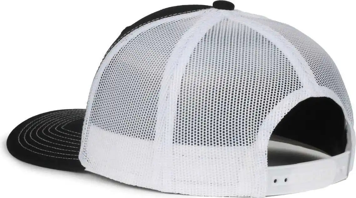 Oc Sports Mb2020 Modern Trucker Cap - Black White - Osfm