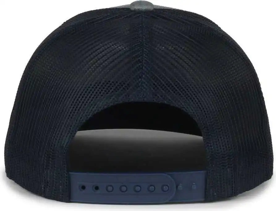 Oc Sports Mb2020 Modern Trucker Cap - Heathered Gray Navy - Osfm