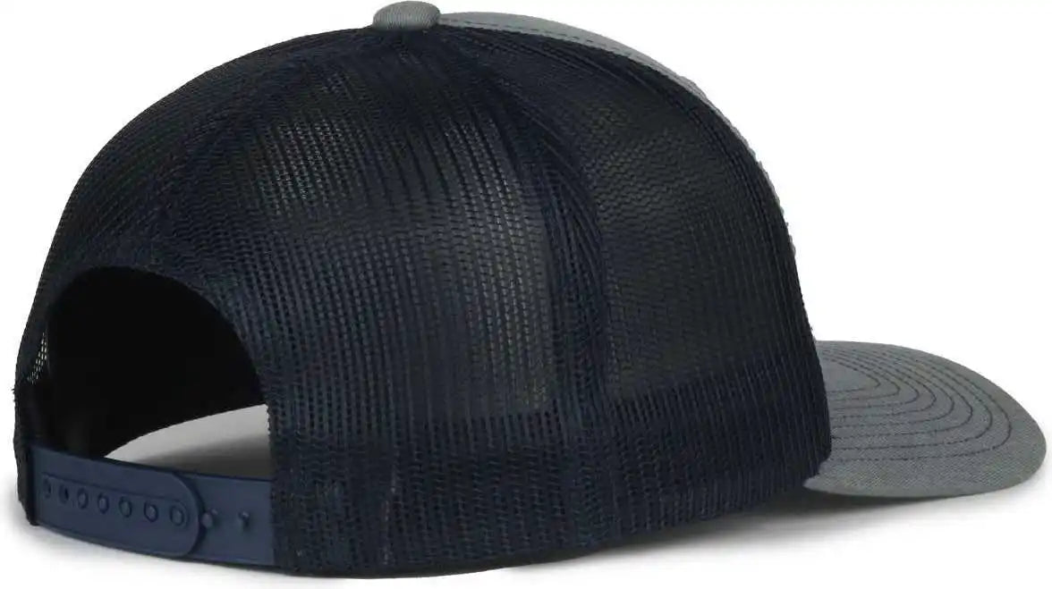 Oc Sports Mb2020 Modern Trucker Cap - Heathered Gray Navy - Osfm