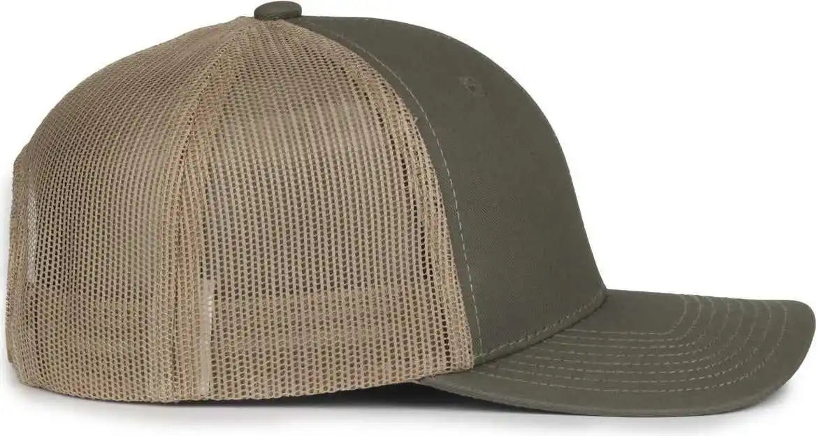 Oc Sports Mb2020 Modern Trucker Cap - Olive Khaki - Osfm