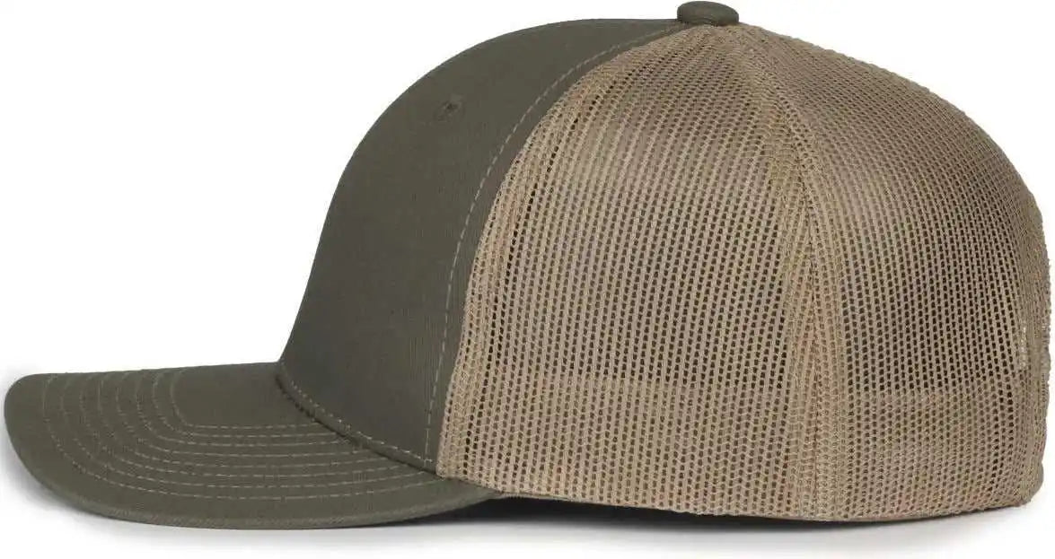 Oc Sports Mb2020 Modern Trucker Cap - Olive Khaki - Osfm