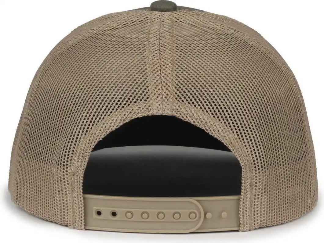 Oc Sports Mb2020 Modern Trucker Cap - Olive Khaki - Osfm
