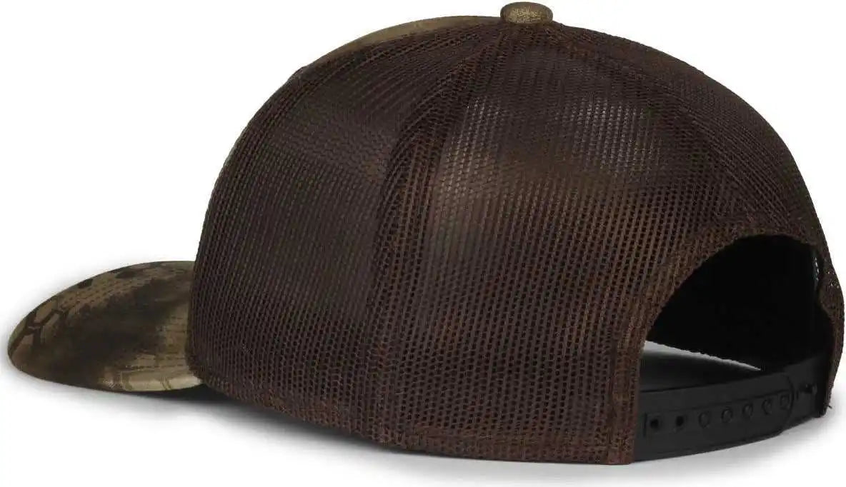 Oc Sports Mb2020camo Camo Snap Back Cap -kryptek Highlander Brown - Kryptek / Osfm