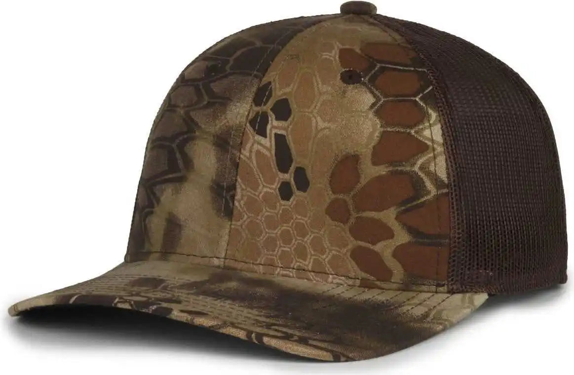 Oc Sports Mb2020camo Camo Snap Back Cap -kryptek Highlander Brown - Kryptek / Osfm