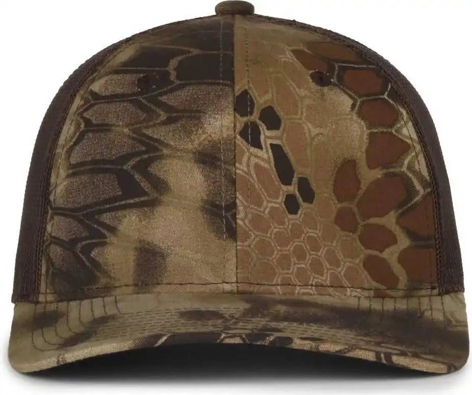 Oc Sports Mb2020camo Camo Snap Back Cap -kryptek Highlander Brown - Kryptek / Osfm