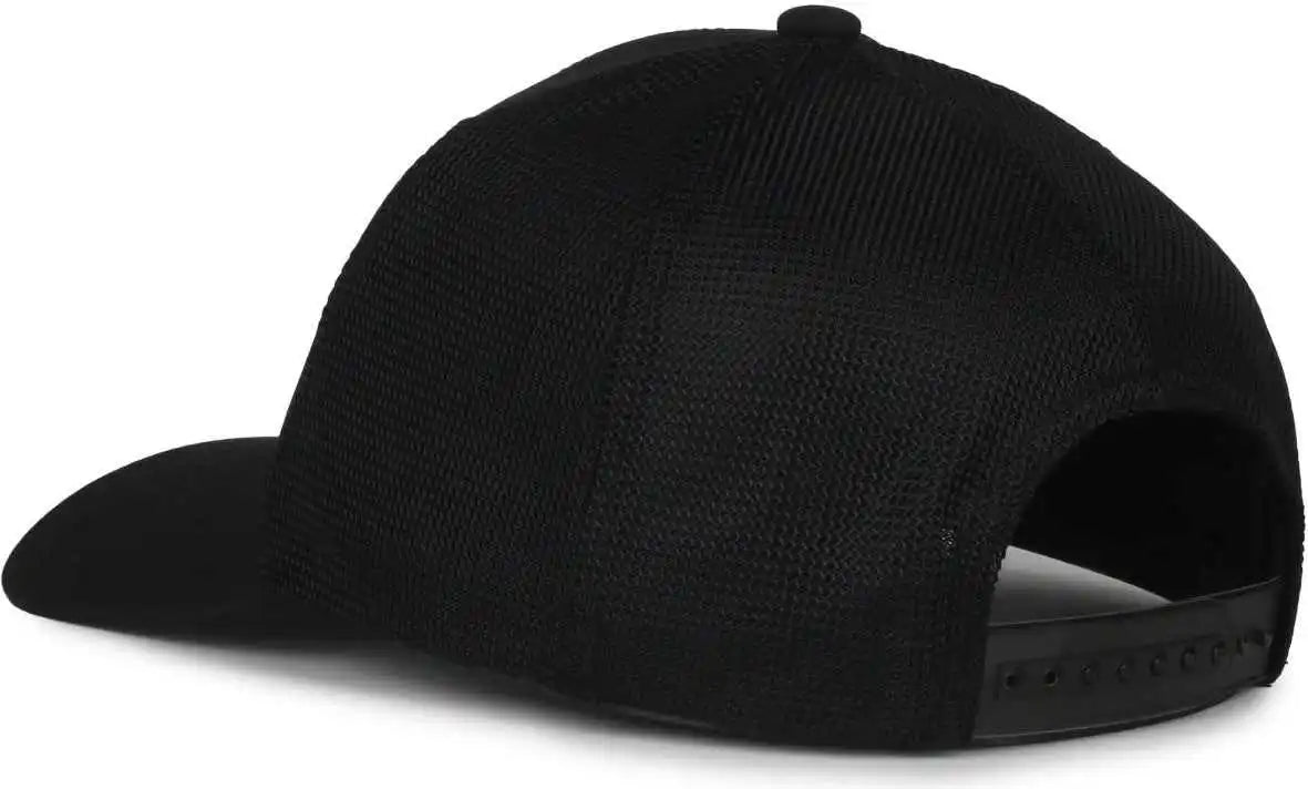 Oc Sports Mb2020pf Modern Performance Trucker Cap - Black - Osfm
