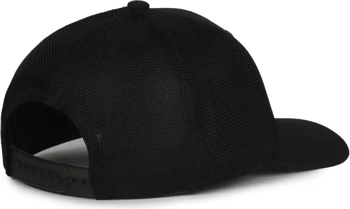 Oc Sports Mb2020pf Modern Performance Trucker Cap - Black - Osfm
