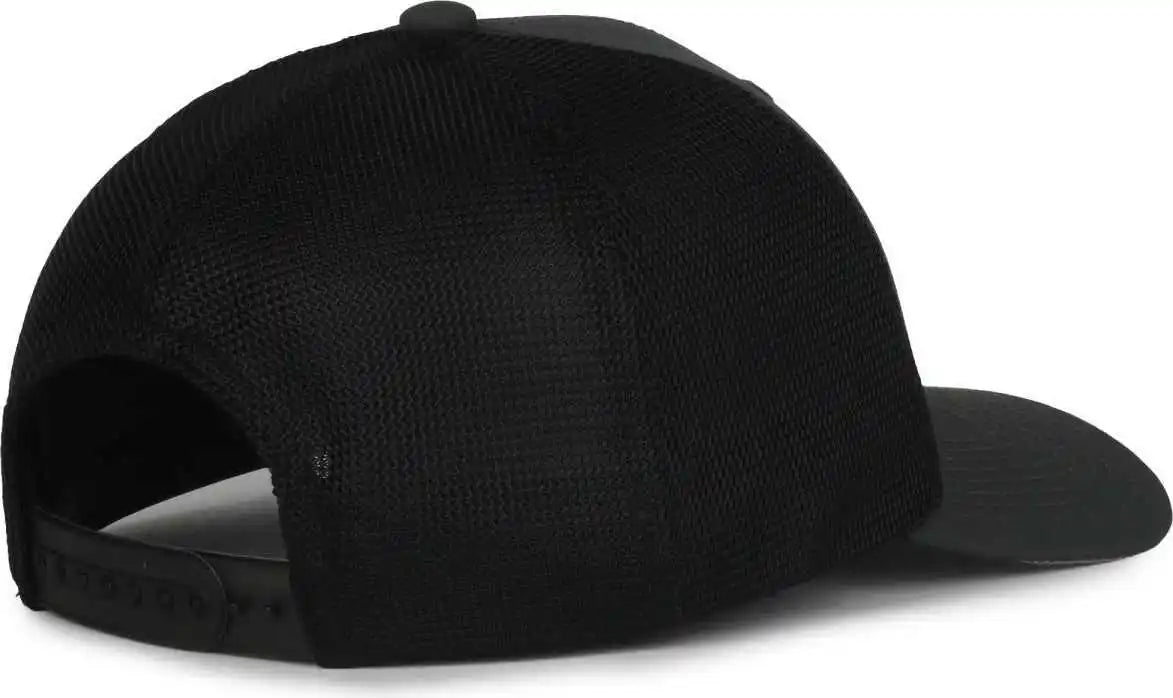 Oc Sports Mb2020pf Modern Performance Trucker Cap - Graphite Black - Osfm
