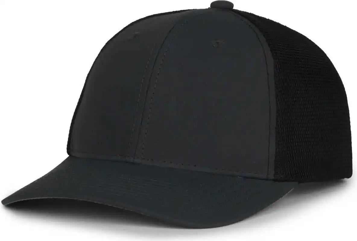 Oc Sports Mb2020pf Modern Performance Trucker Cap - Graphite Black - Osfm