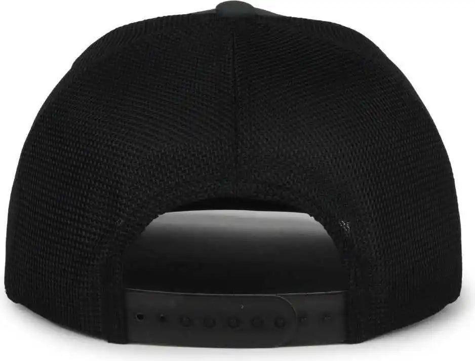 Oc Sports Mb2020pf Modern Performance Trucker Cap - Graphite Black - Osfm