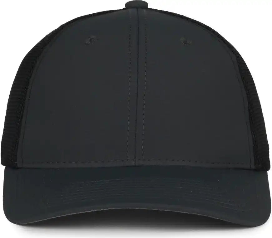 Oc Sports Mb2020pf Modern Performance Trucker Cap - Graphite Black - Osfm