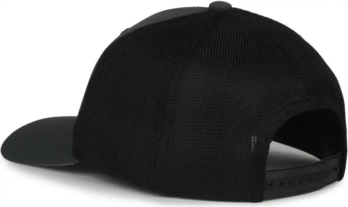 Oc Sports Mb2020pf Modern Performance Trucker Cap - Graphite Black - Osfm