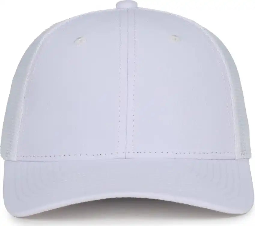 Oc Sports Mb2020pf Modern Performance Trucker Cap - White