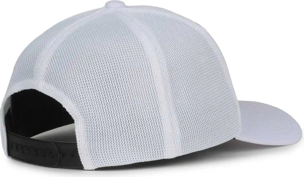Oc Sports Mb2020pf Modern Performance Trucker Cap - White - Osfm