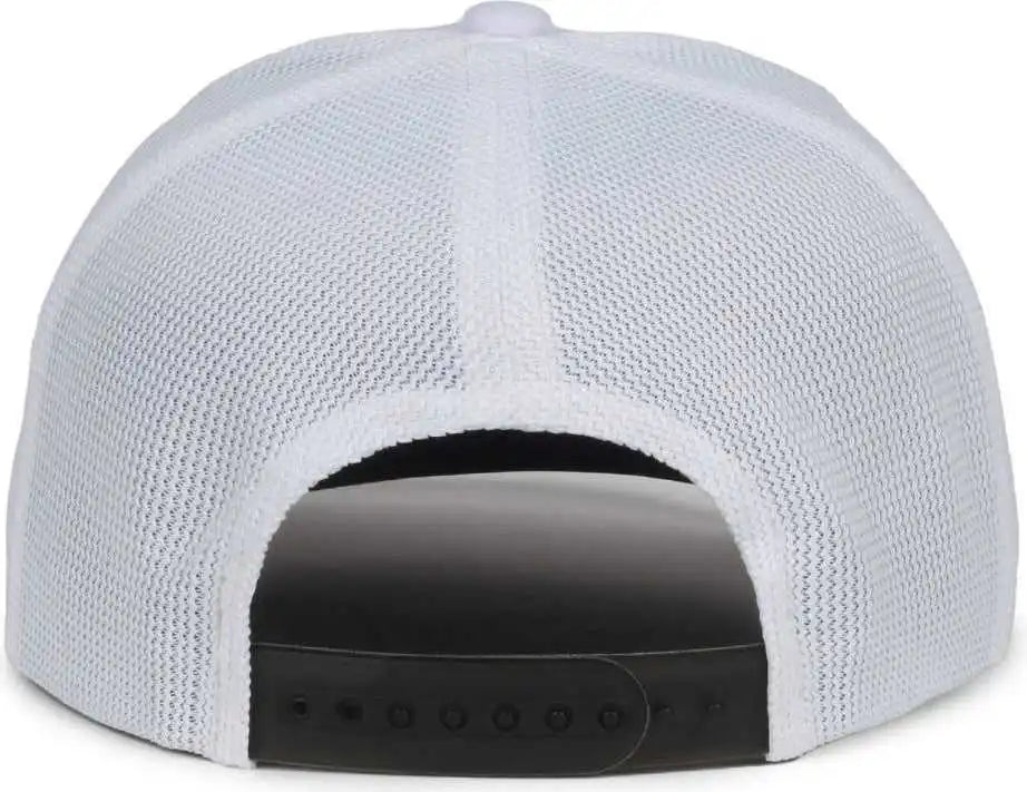 Oc Sports Mb2020pf Modern Performance Trucker Cap - White - Osfm