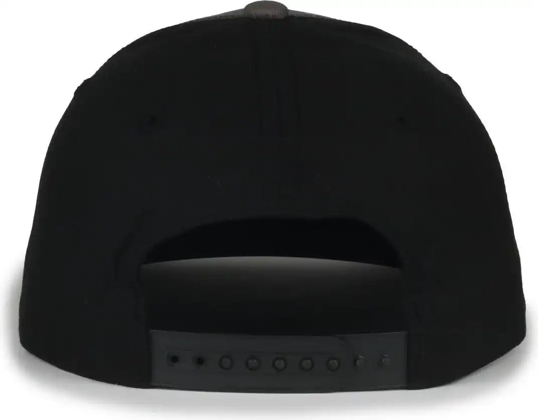 Oc Sports Mb2021 Modern Adjustable Solid Back Cap - Charcoal Black - Osfm